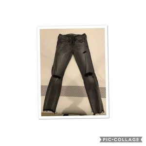 Women’s gray jeans